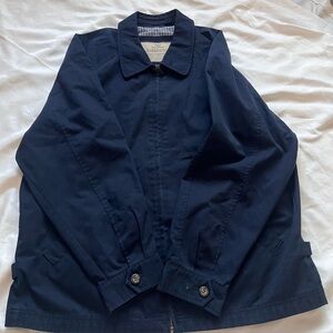 Vintage Marks & Spencer Harrington Jacket Gingham Lined Men's L